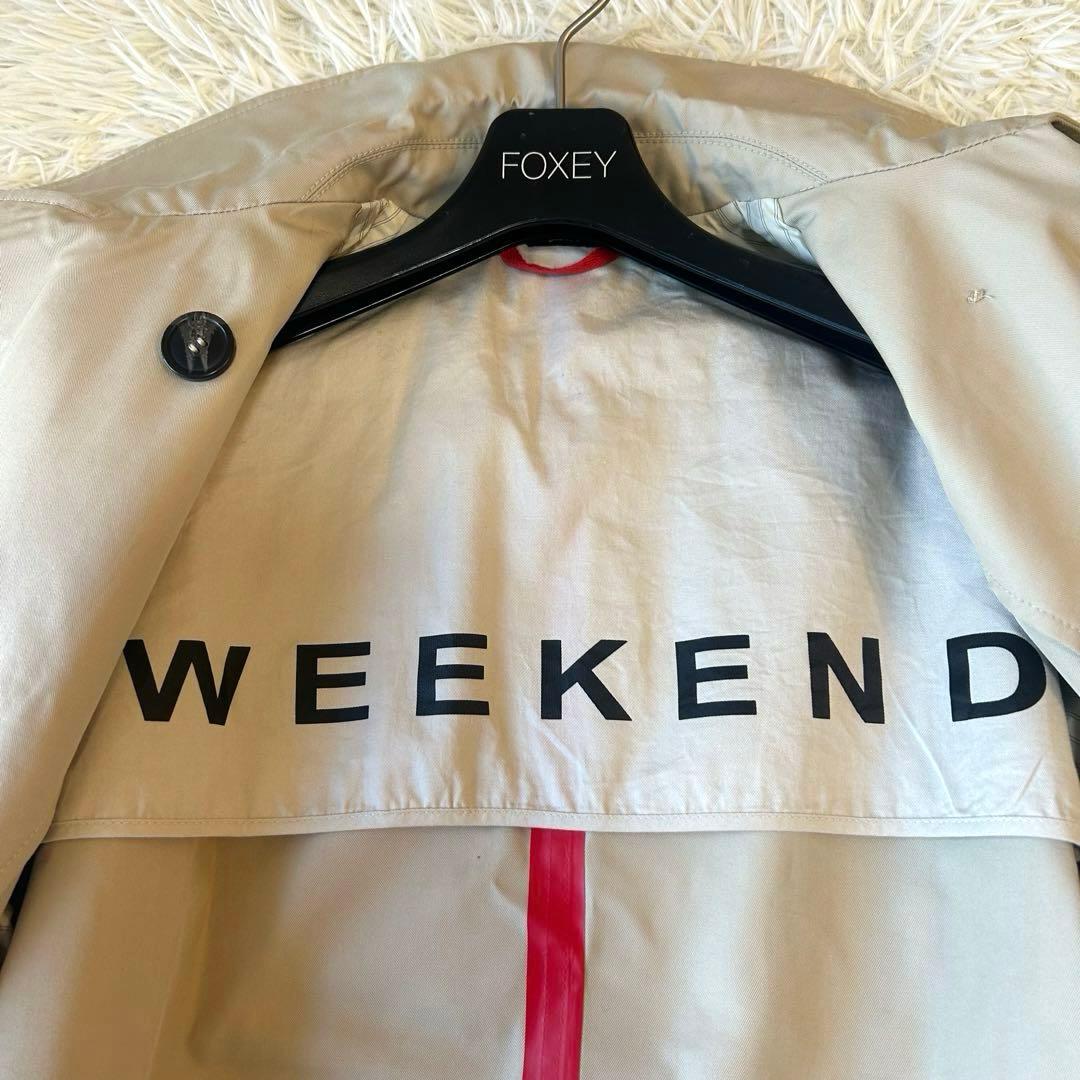 極美品　近代モデル　ウィークエンドマックスマーラ デカロゴトレンチコート