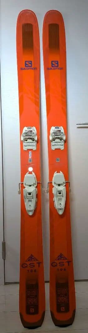 サロモン　スキー板 167cm　ファット　QST 　SALOMON　値下げ