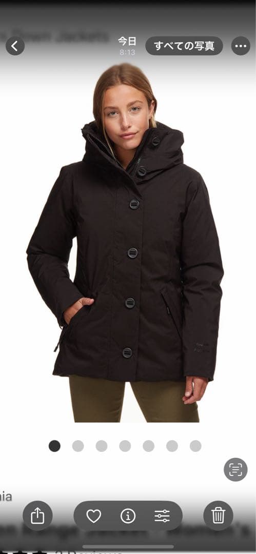 patagonia パタゴニア　フローズンレンジジャケット　レディース　ダウン