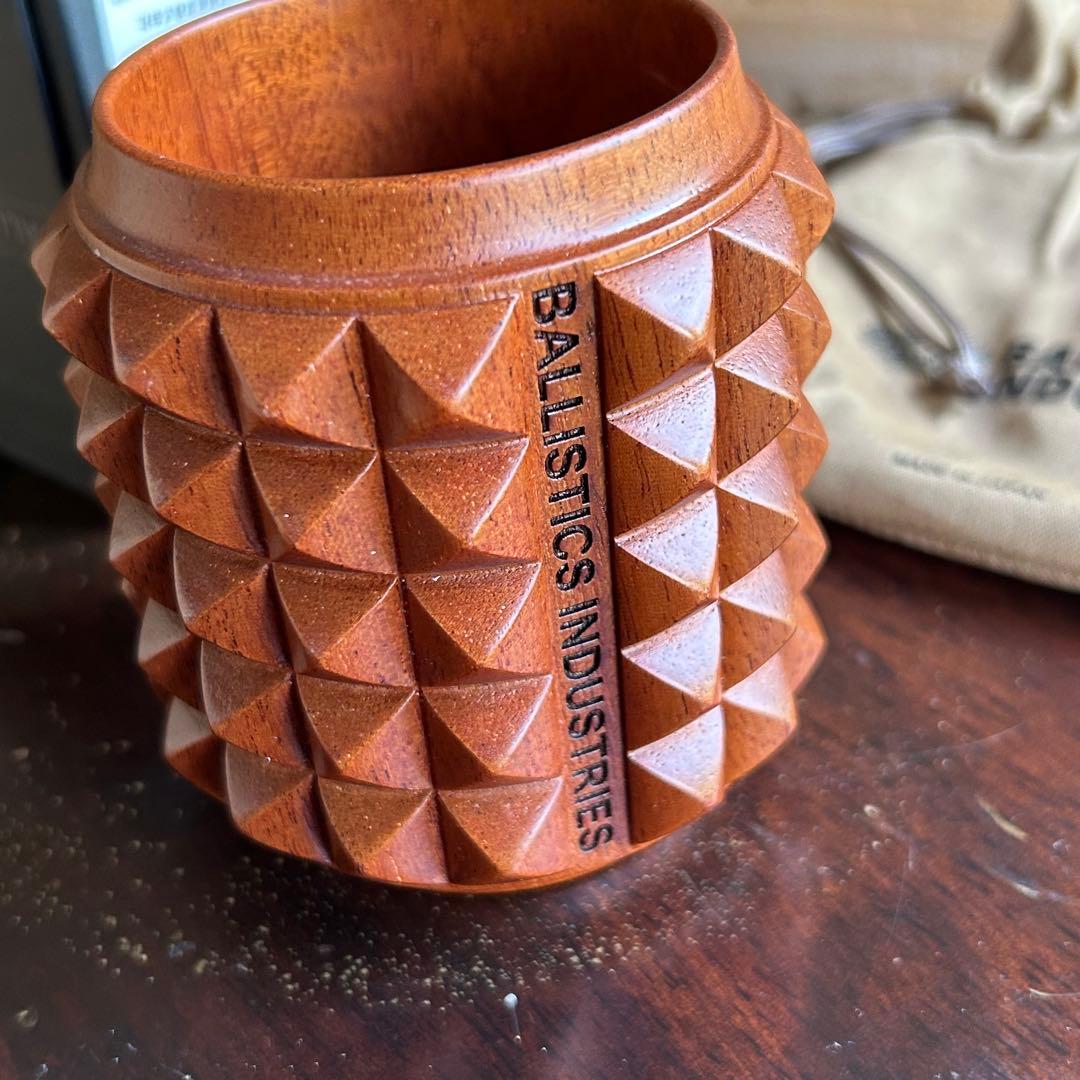 BALLISTICS INDUSTRIES 木製マグカップ