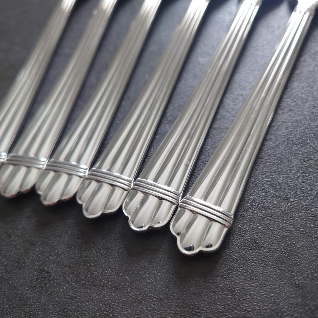 美品 クリストフル アリア ケーキフォーク 6点