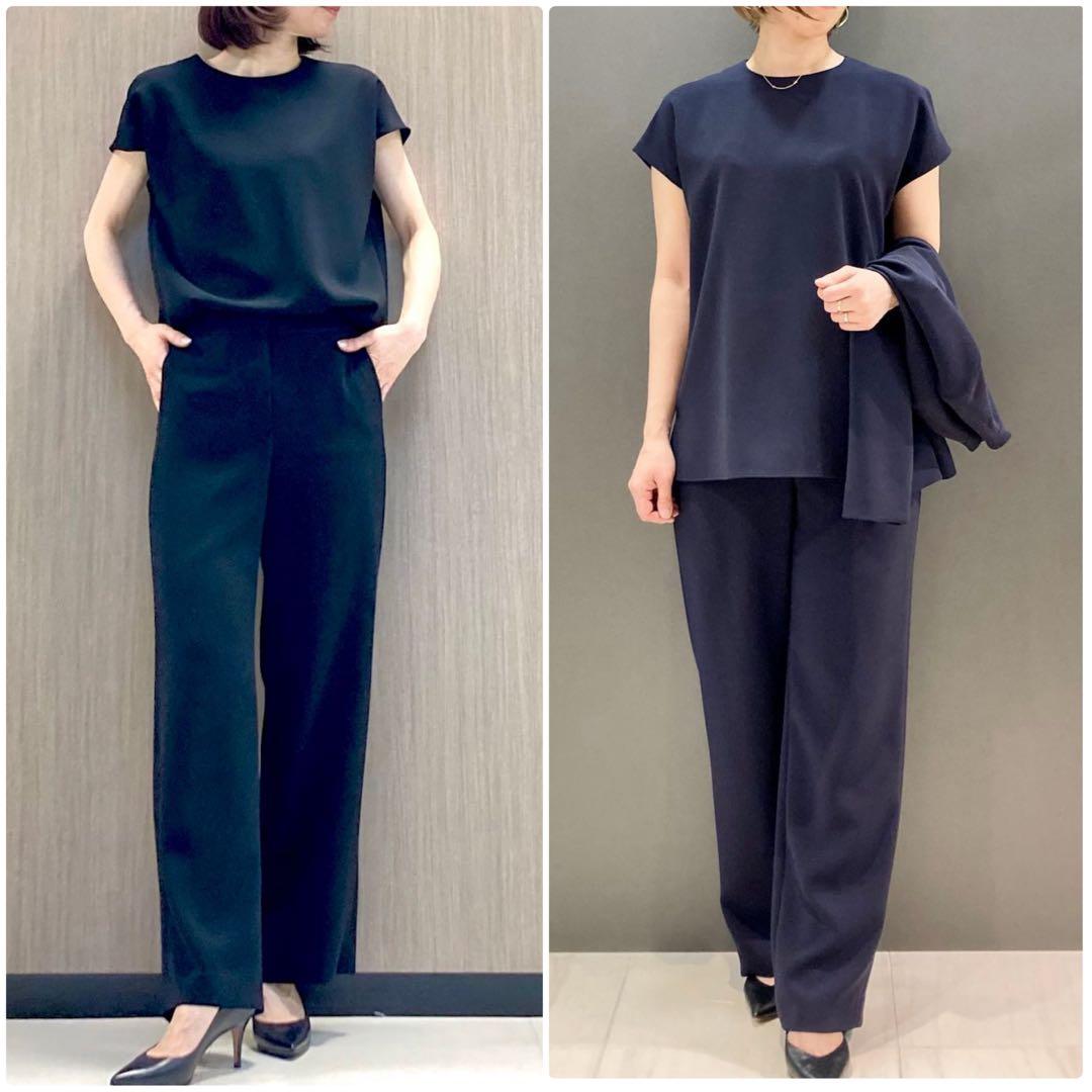 theory luxe LIVE2 ブラウス　Soren 黒