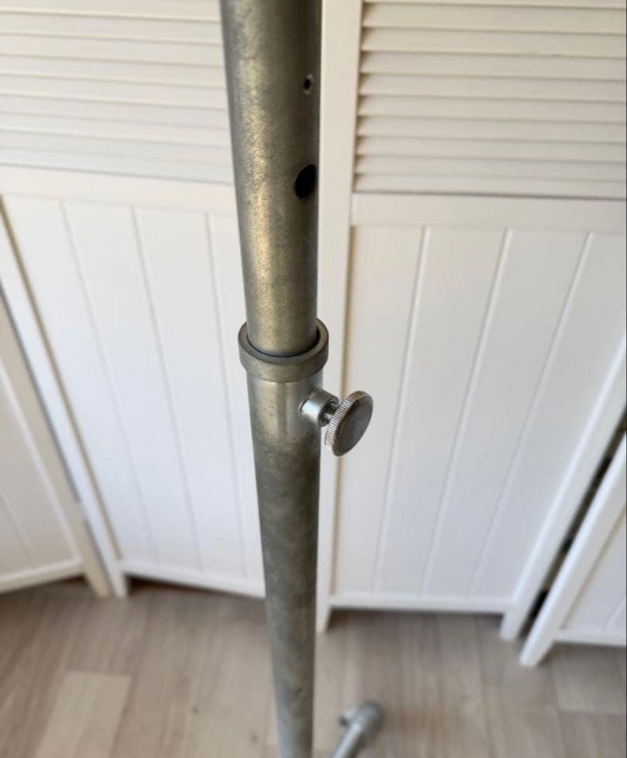 水道管ハンガーラック スチールパイプ アイアン キャスター付き②