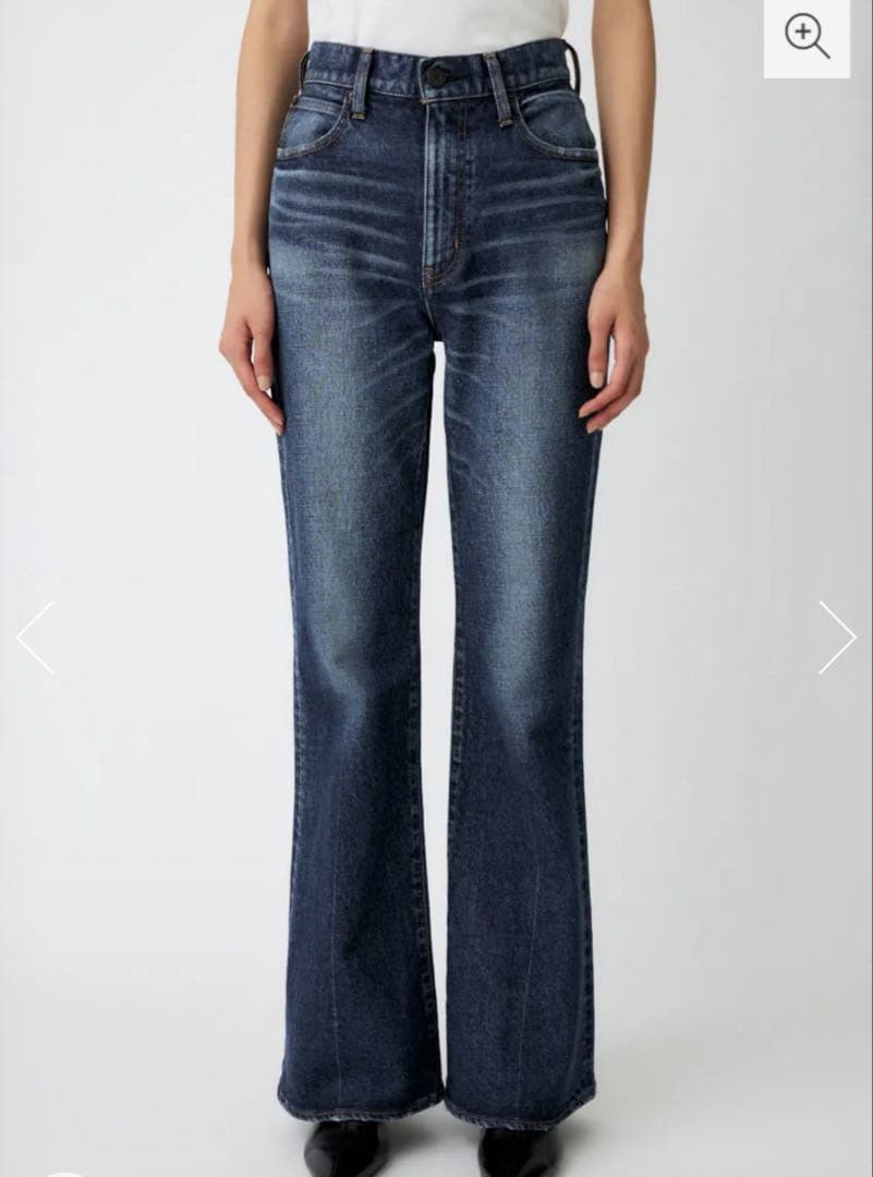 ［美品］MOUSSY MVS D/BLU FLARE 25inch