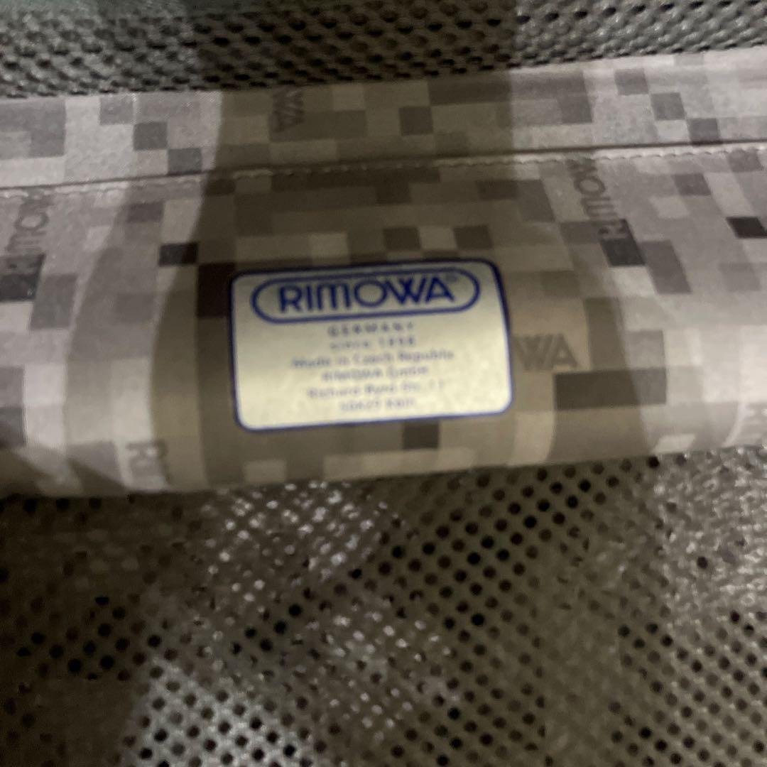 未使用　RIMOWA リモア　サルサ　マットブラック