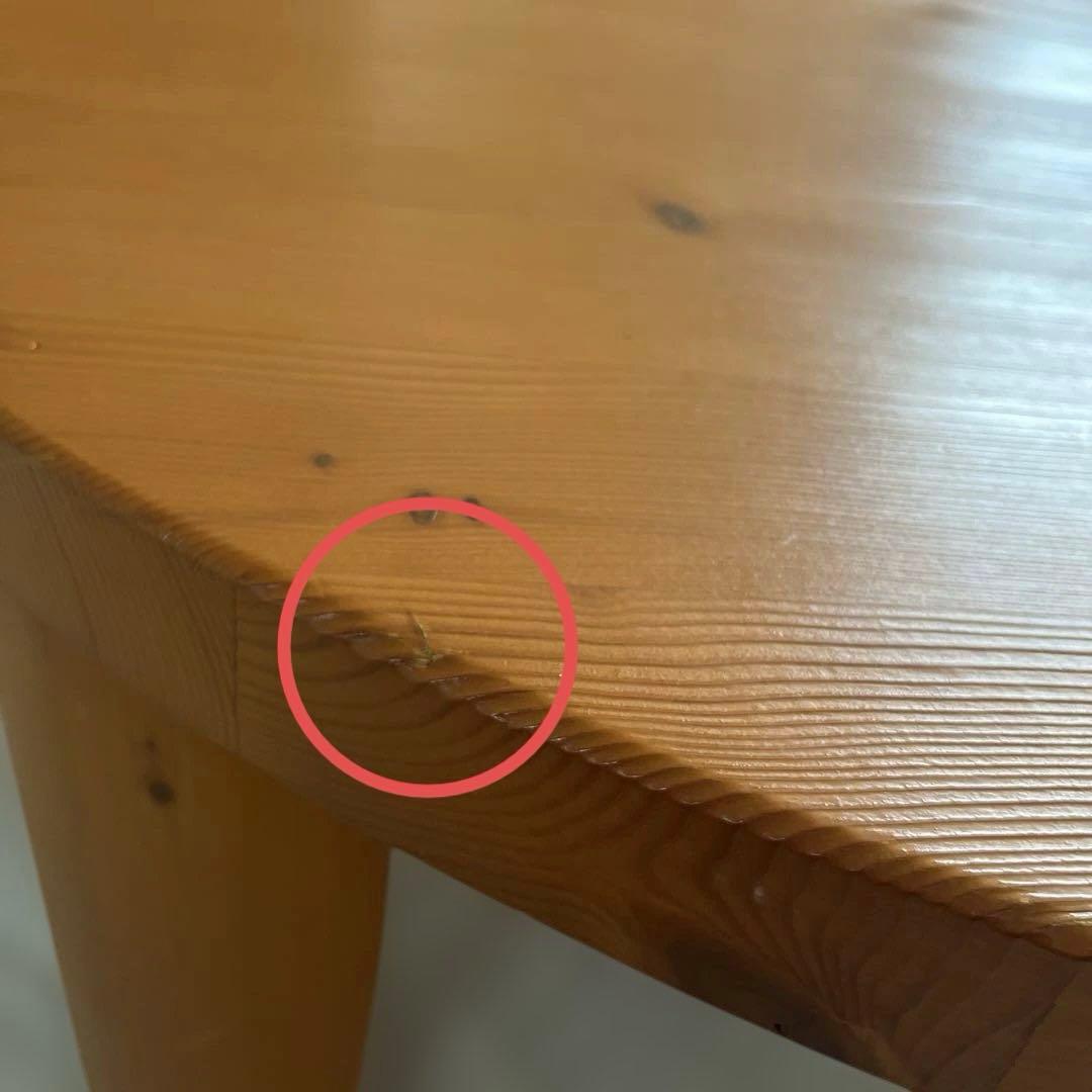 【引越しの為お値下げ】 ニトリ　天然木折り畳みテーブル ちゃぶ台　円卓