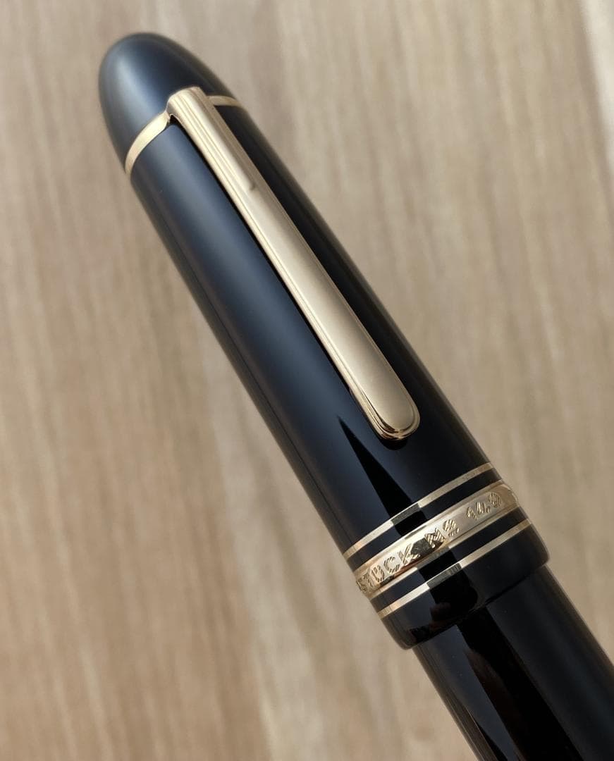 超美品 レア モンブラン 149 14K (EF) 極細字 エボナイト 万年筆