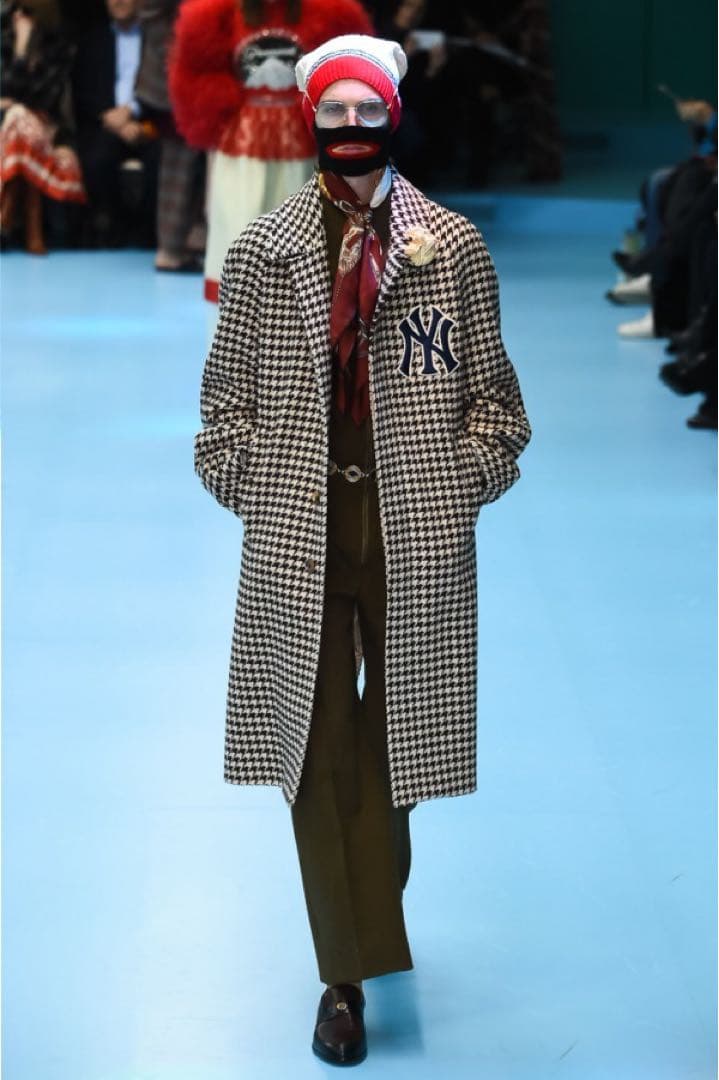 ロートレック　GUCCI 2018AW ヤンキース ミケーレ 千鳥