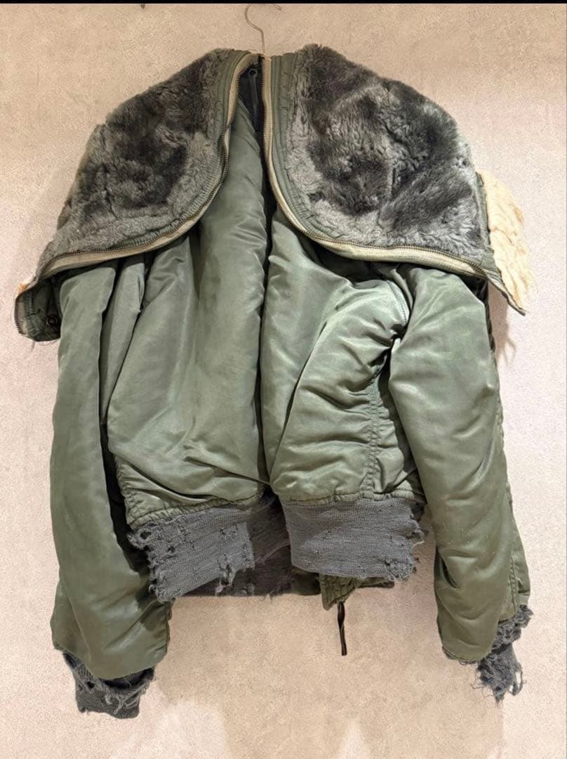 70's N2B オリーブグリーン フライトジャケット ヴィンテージ