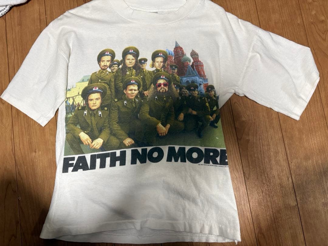 90's FAITH NO MORE フェイスノーモアー Tシャツ ホワイト