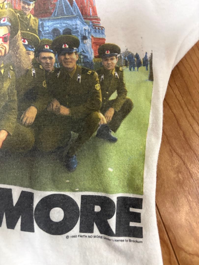 90's FAITH NO MORE フェイスノーモアー Tシャツ ホワイト