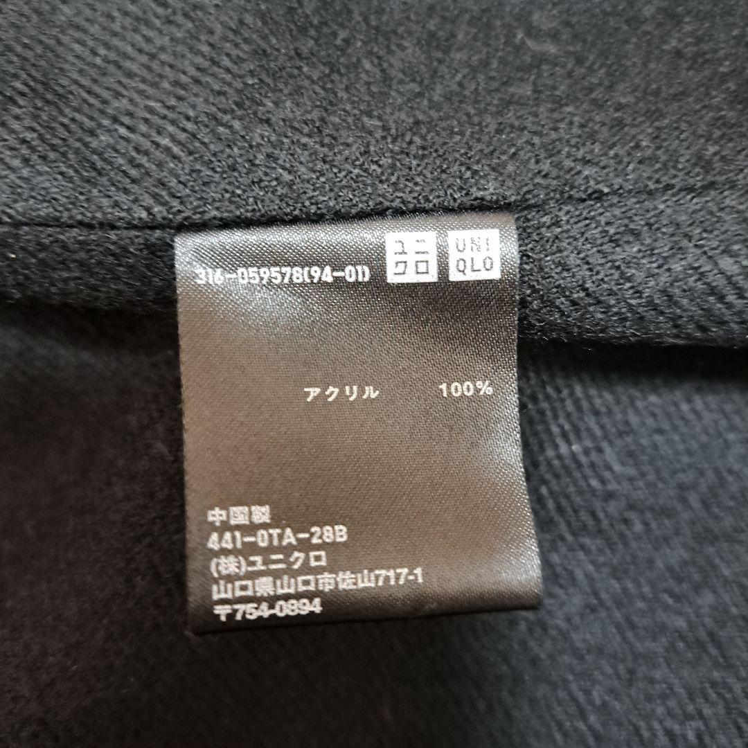 【レア早い者勝ち】ユニクロ+J ステンカラーコート 黒M