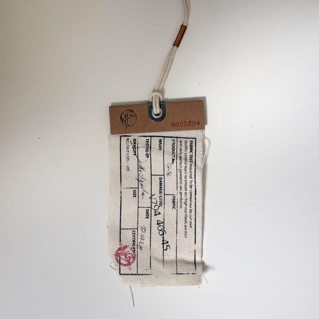 no faith studios レイヤードボタンロングスリーブ ロンT 黒2