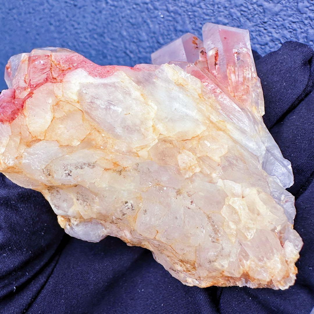 爆アレ❗️可愛いピンク♡超綺麗マダガスカル産パイナップルピンククラスターA1427