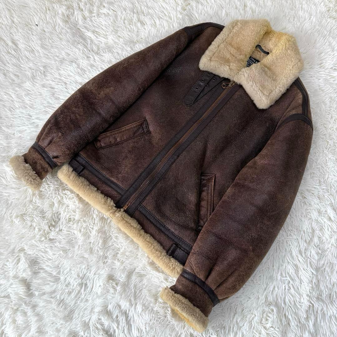 のりお様✨schott ショット B-3 ムートン フライトジャケット 42