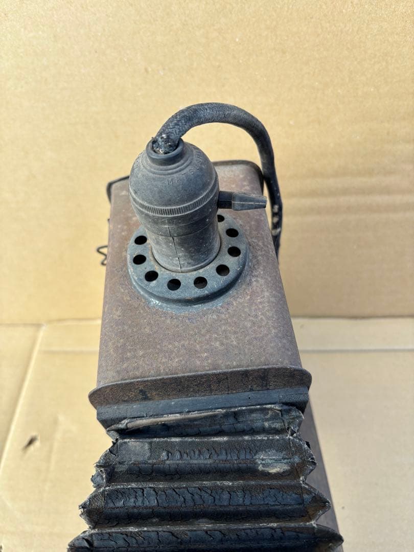 アンティークな幻灯機（マジックランタン）　写真引き伸ばし機　希少