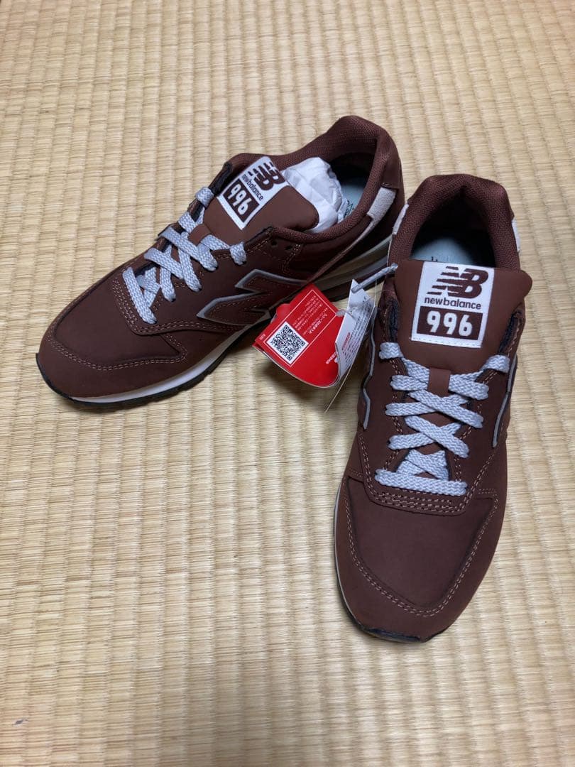 【新品未使用】new balance☆996 ブラウン スニーカー☆23cm