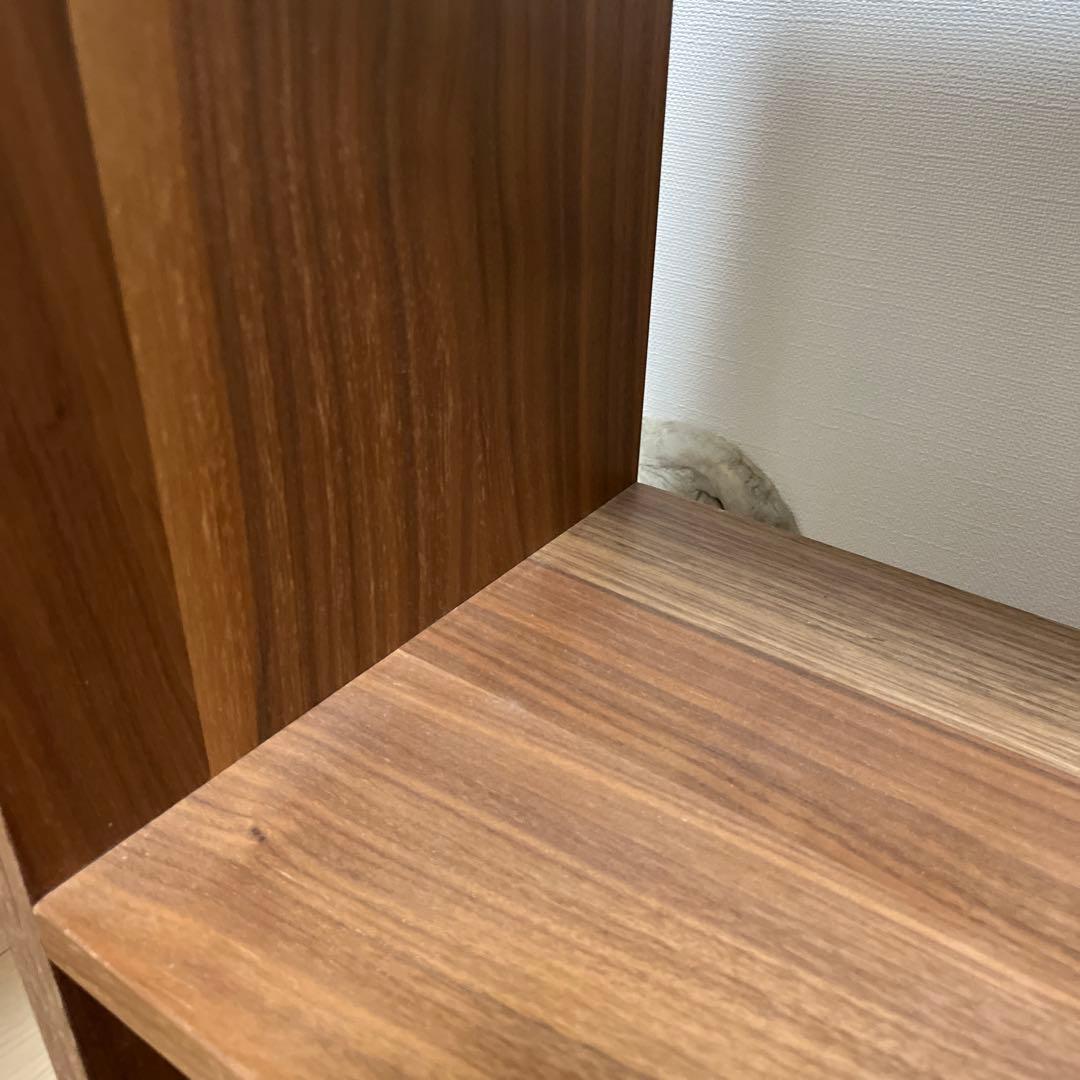 無印良品 スタッキングシェルフ ワイド2段 オーク材