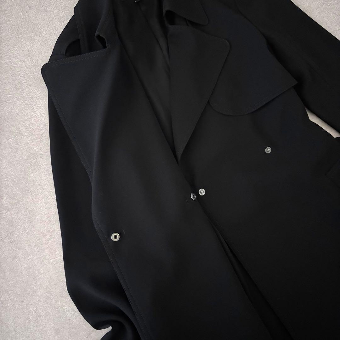 極美品 Theory OAKLANE WS ラップデザイン トレンチコート P