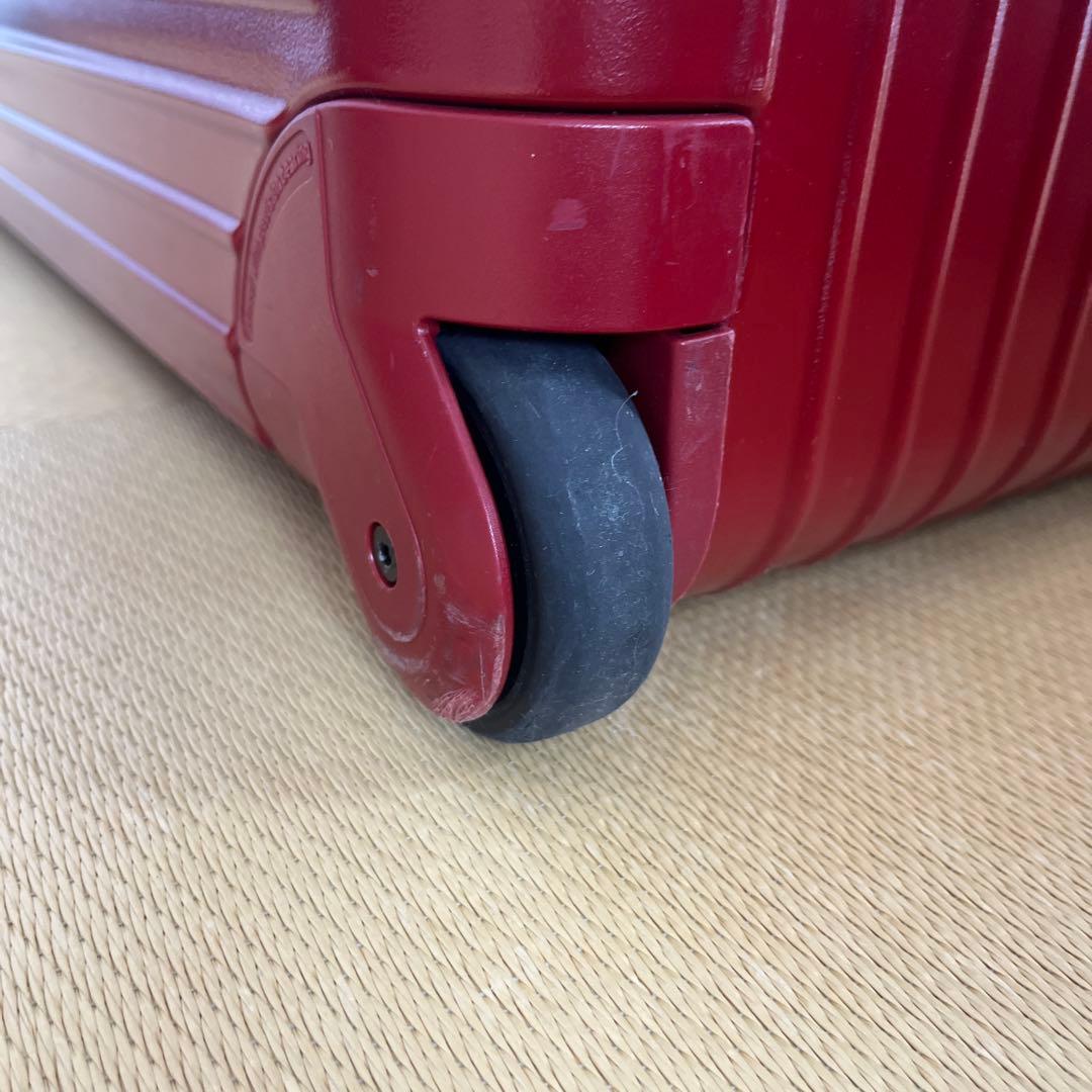 【専用】RIMOWA 　赤　レッド　2輪　リモワ