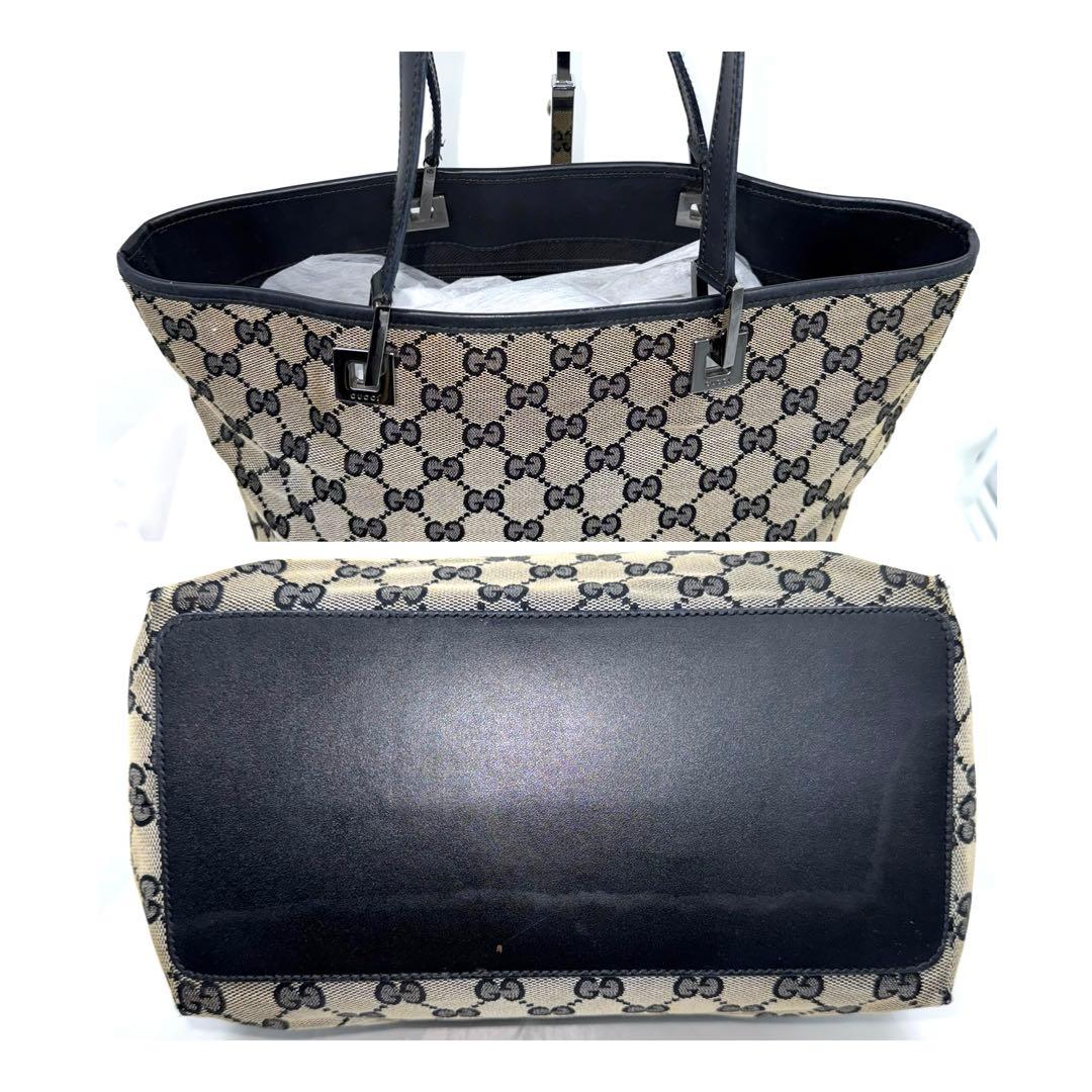 ✨良品✨GUCCI グッチ GG柄 キャンバス トートバッグ A4可