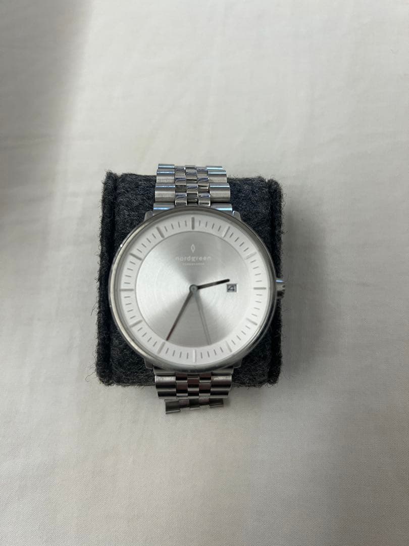 nord green philosopher腕時計　シルバー