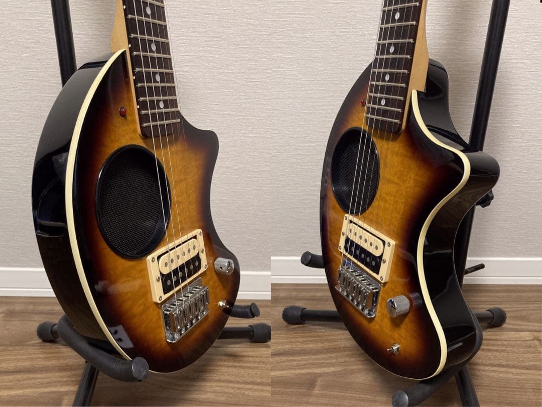 一風 美品 FERNANDES ZO-3 サンバースト ソフトケース付き