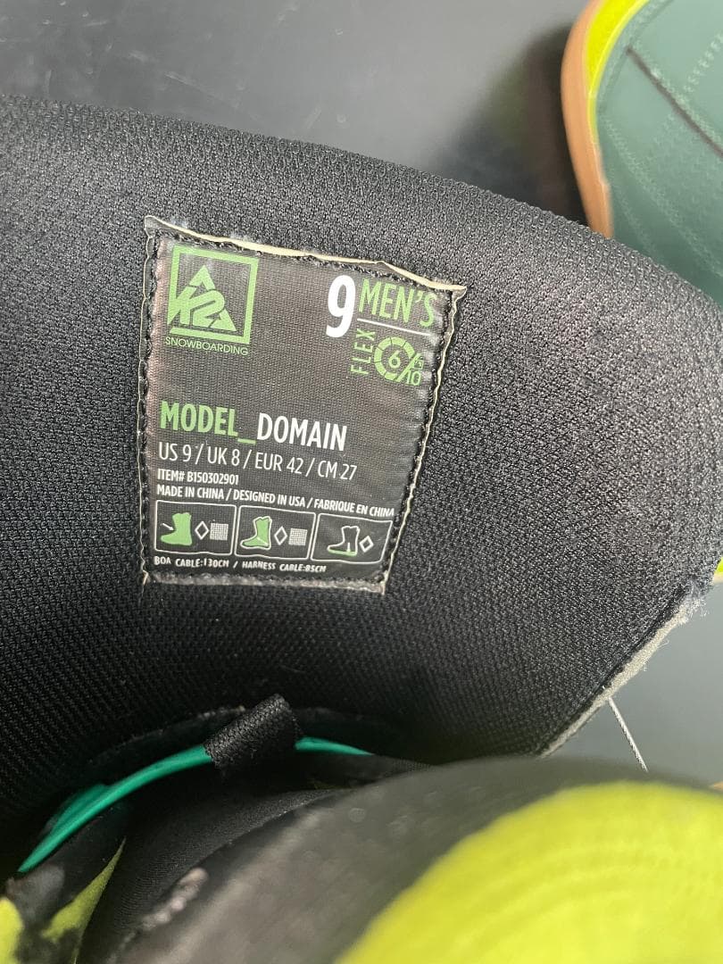 Y☆520 K2 スキーブーツ DOMAIN BOA