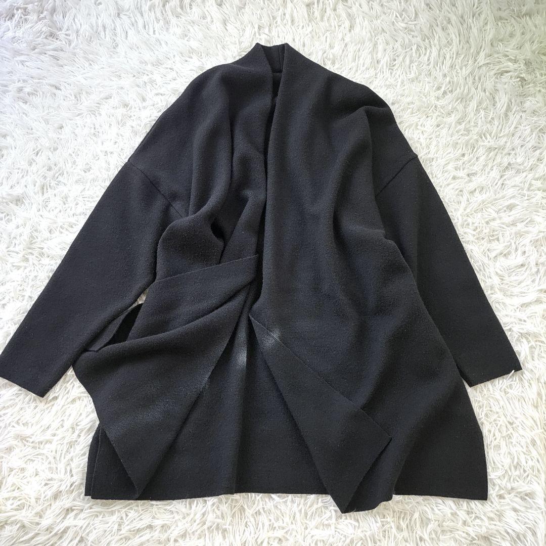 MUSE ドゥーズィエムクラス スムースニットガウンコート