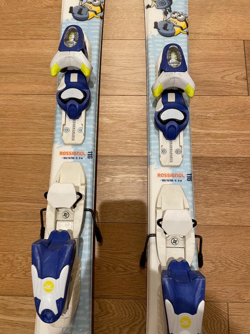 ROSSIGNOL ロシニョール　スキー板　ミニオンズ 子供用　116cm