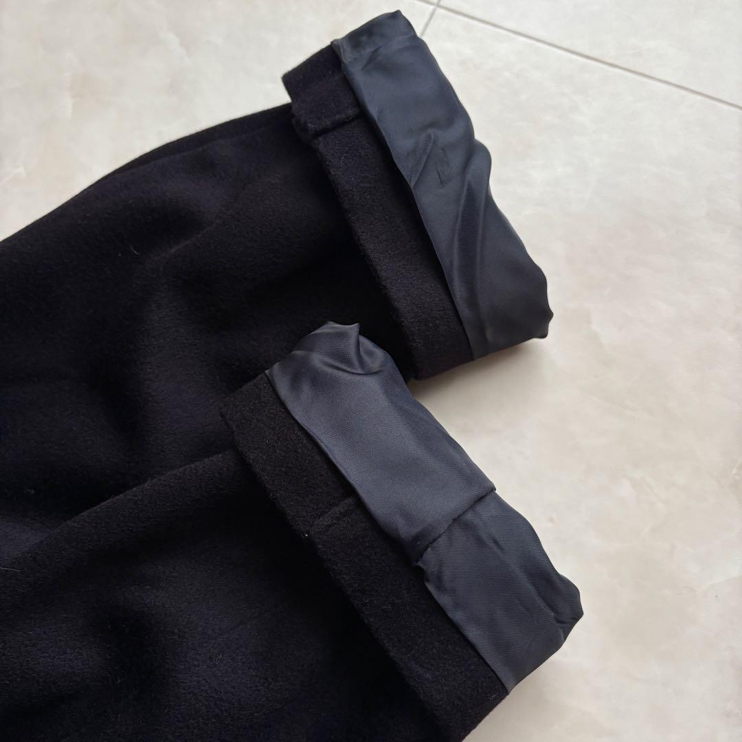 上質✨Oriental カシミヤチェスターロングコート 濃紺 メンズXL相当