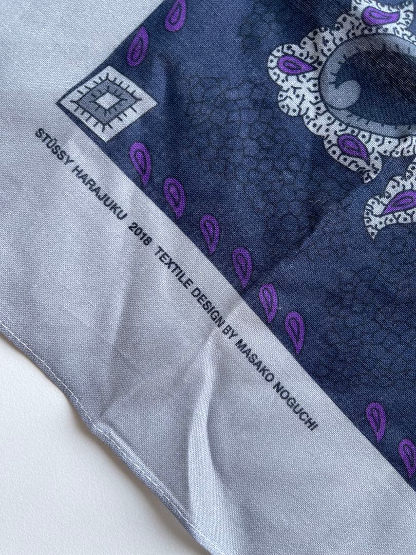 Stussy ステューシー バンダナ MASAYO NOGUCHI