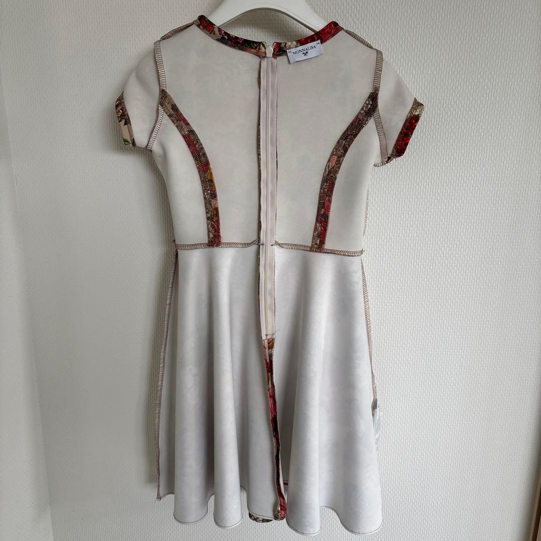 美品！　激レア！　モナリザ　MONALIZA 半袖　ワンピース　8歳