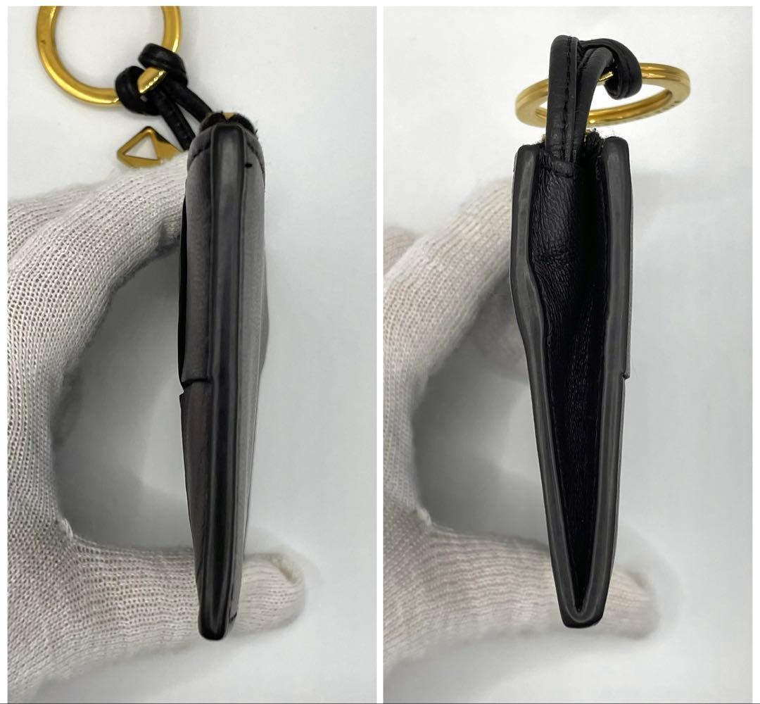 良品◇現行 ボッテガヴェネタ イントレチャート ケース ブラウン