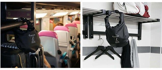 Overade LOXI Lサイズ 自転車ロック機能付き防水防刃バッグ