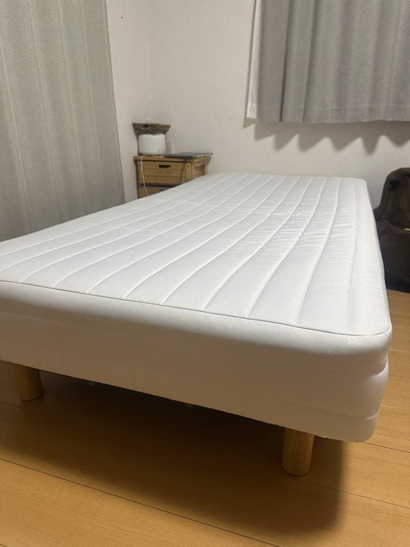 無印良品　シングル 脚付きマットレス