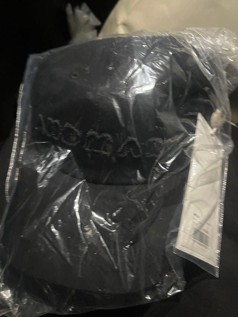 帽子 Mary logo cap andmary black