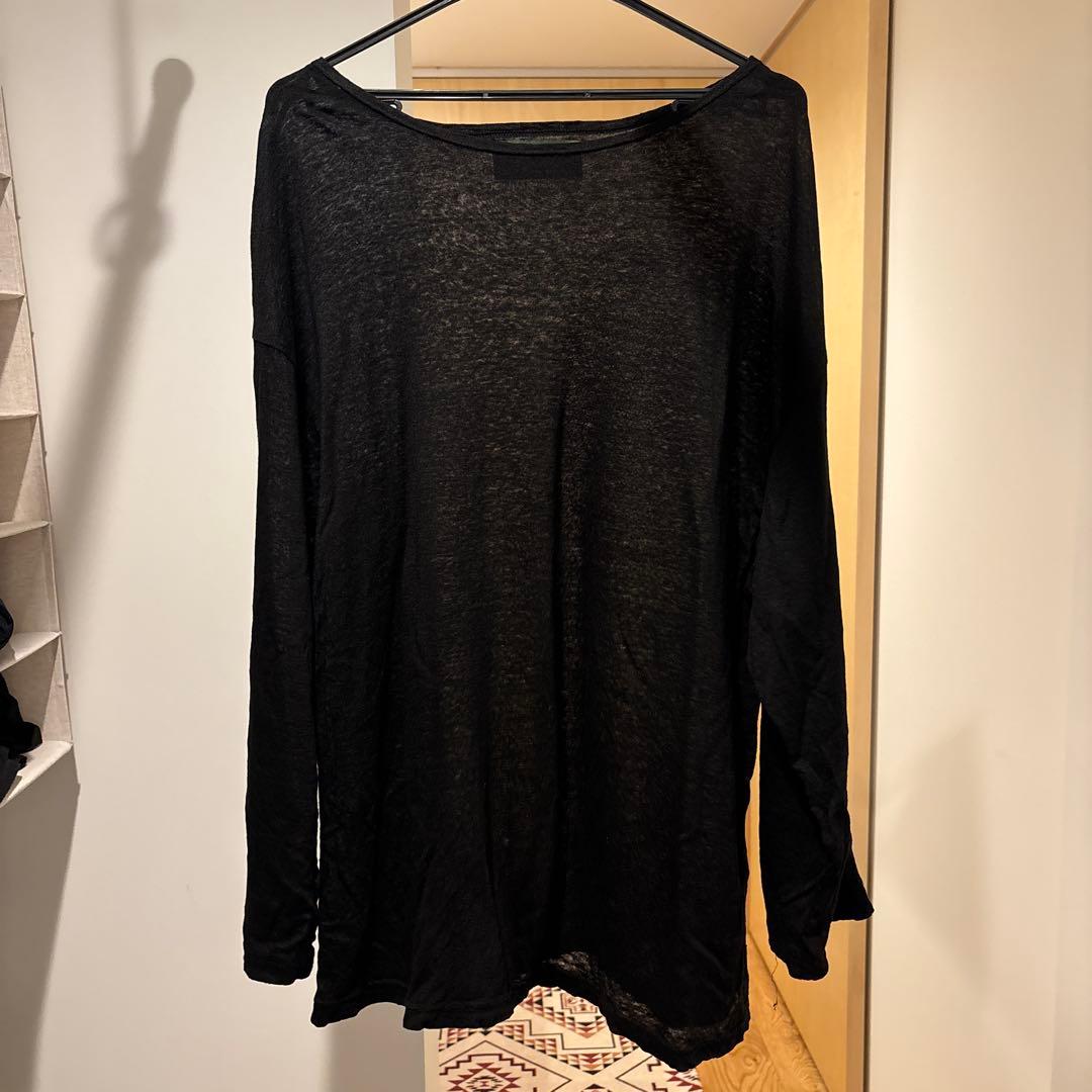 outil habas リネンバスクシャツ　サイズ1