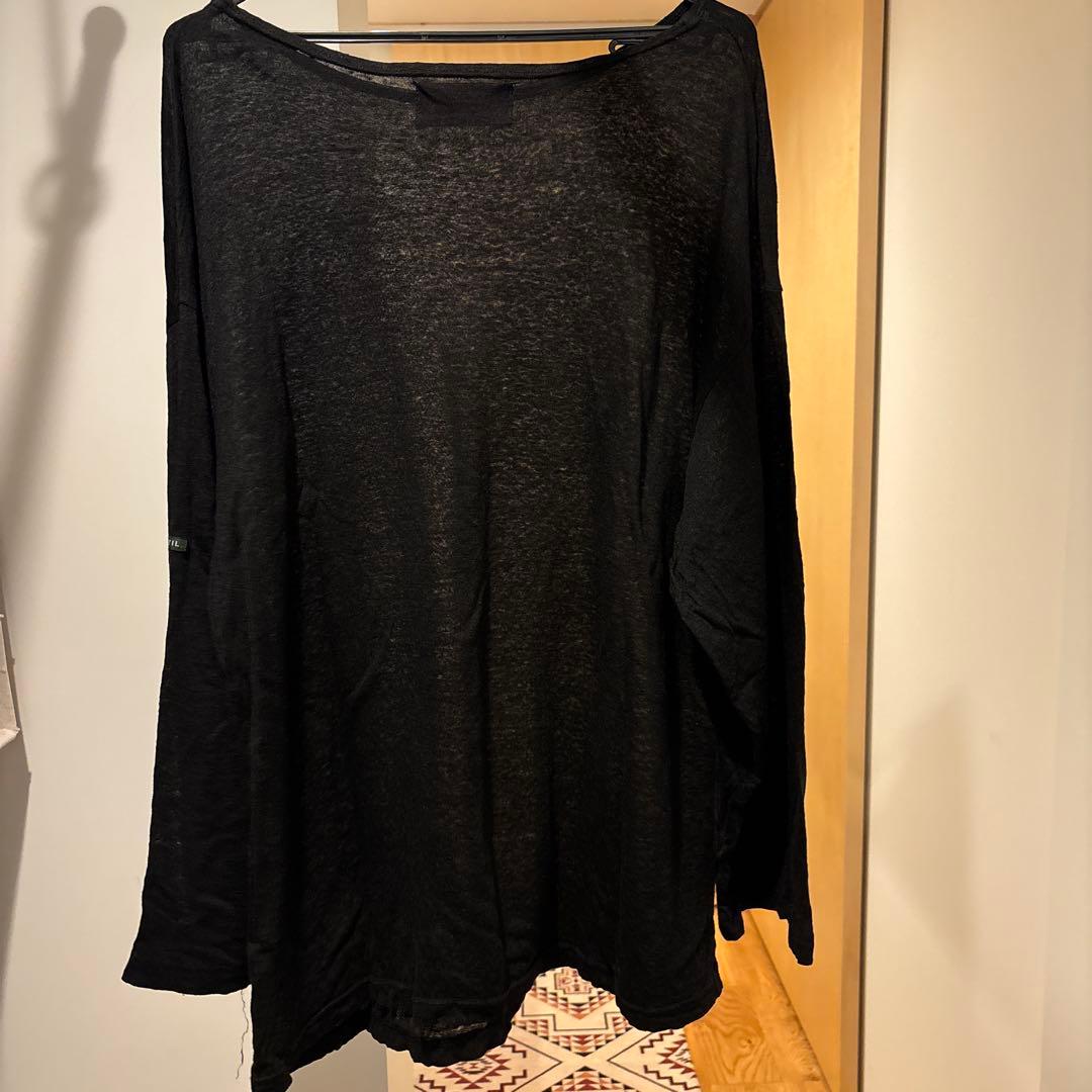 outil habas リネンバスクシャツ　サイズ1