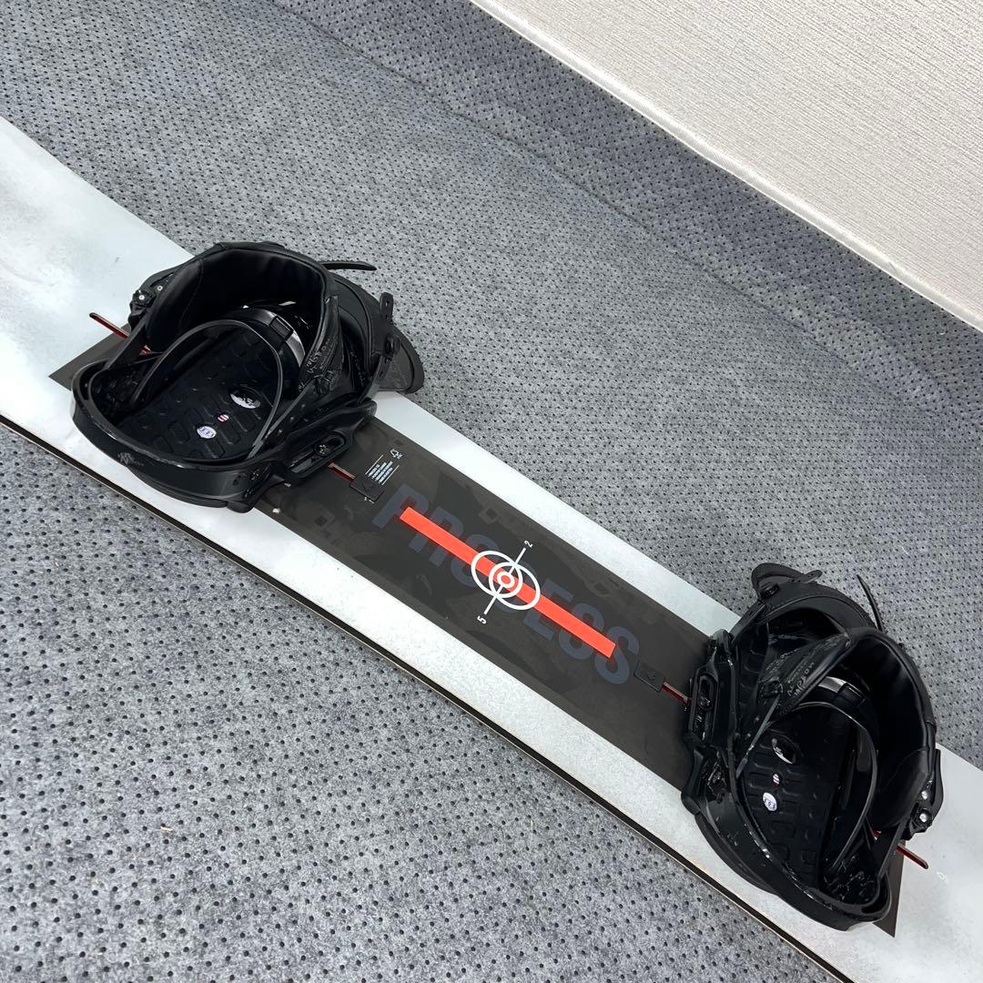 5回使用 152cm BURTON PROCESS×CUSTOM Mサイズ