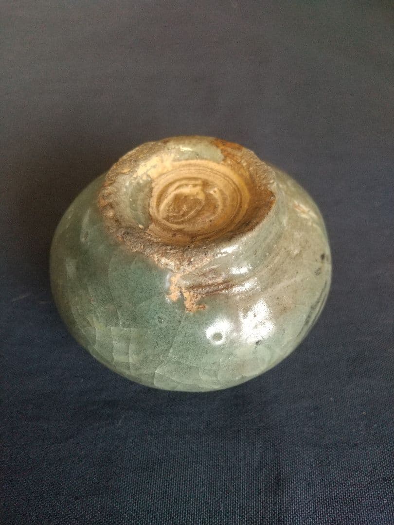 本歌 高麗青磁 香合 (貴重)