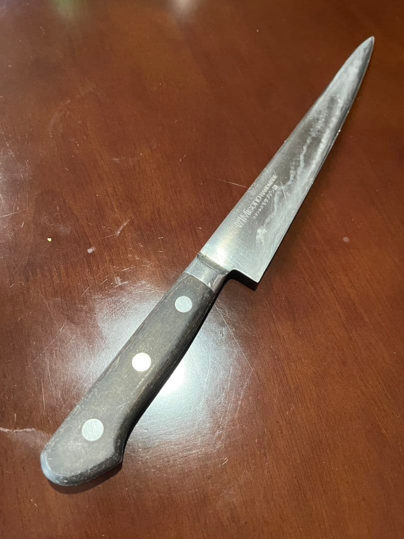 misono モリブデン鋼 骨切り包丁 刃渡り25 セすンチ