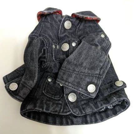 激レア✨️アトリエgg ヴィンテージ デニム シャツ ジャケット 犬服 ０〜１