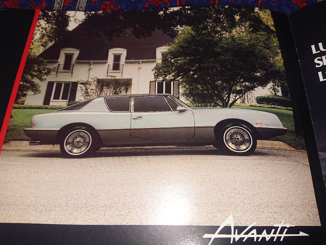 希少車 アヴァンティⅡ 本カタログ avanti Ⅱ brochure