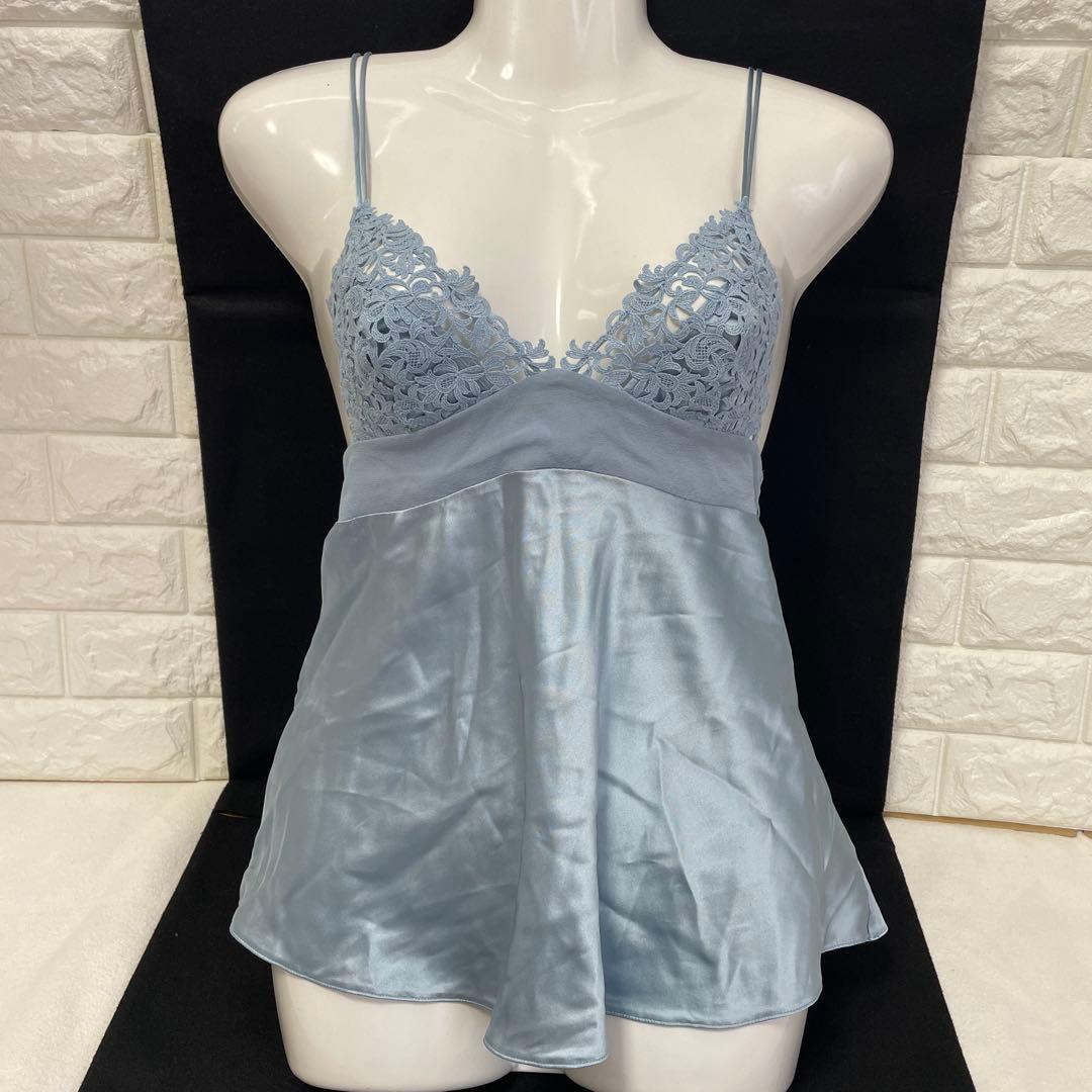 未使用・LA PERLA/ラペルラ、キャミソール、ランジェリー、シルク