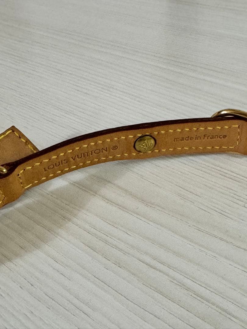 LOUIS VUITTONルイヴィトン　首輪犬用モノグラム小型犬