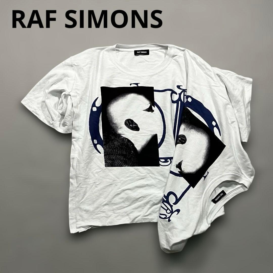 19ss RAF SIMONS 変形Tシャツ ロング丈