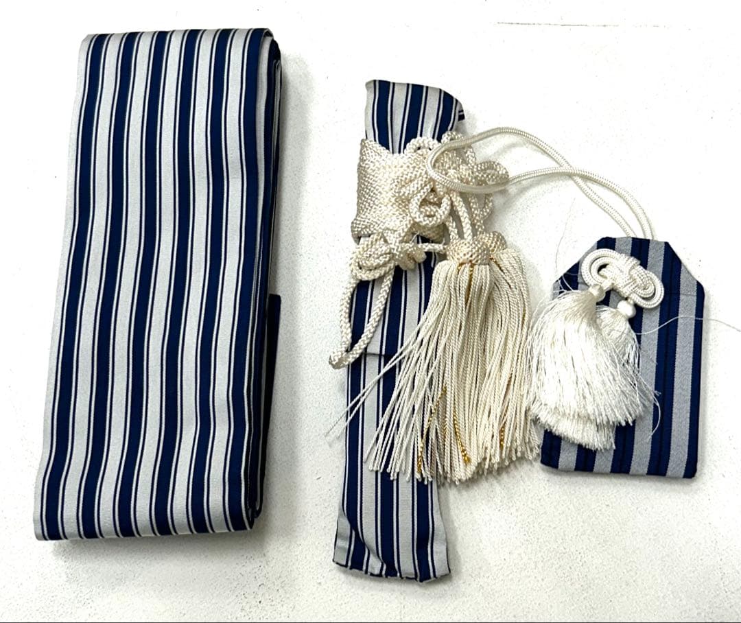 七五三3歳 羽織・羽織紐・着物・長襦袢・袴・帯・懐剣・ 肩上げ済み