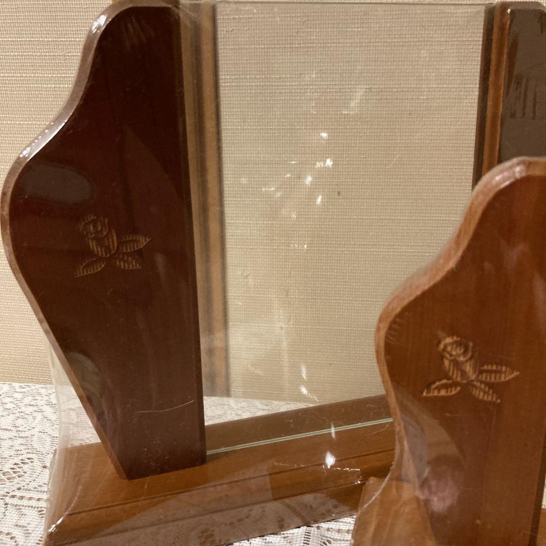 マニー　木製フォトフレーム&ミラーセット