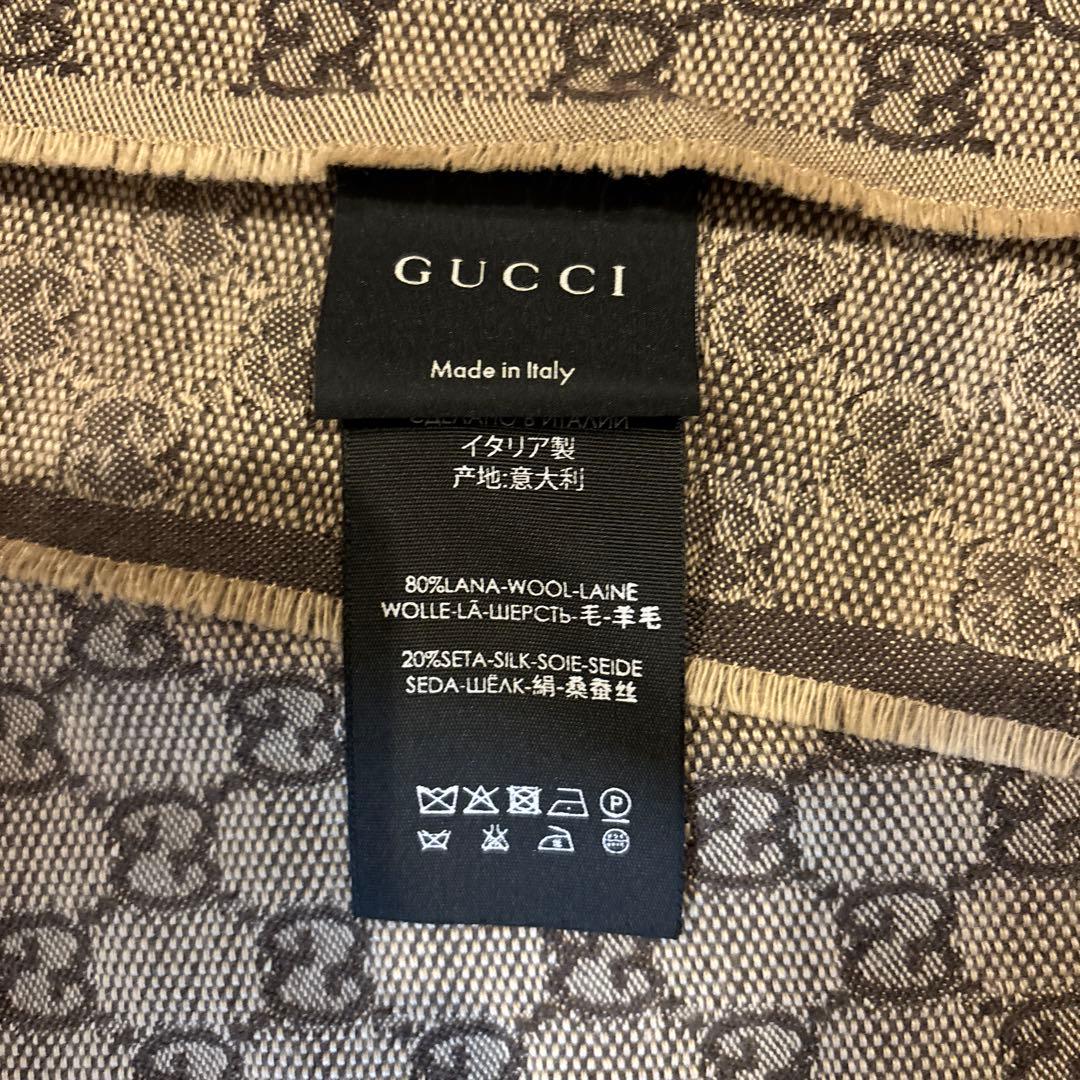 GUCCI GGパターン マフラー　C.ロナウド愛用
